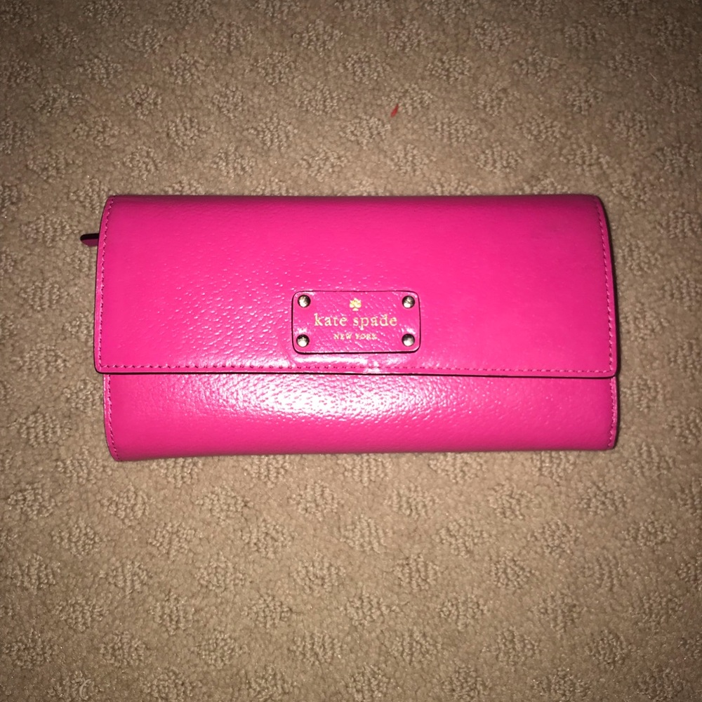 Pink Kate Spade Wallet - Picture 1 of 4